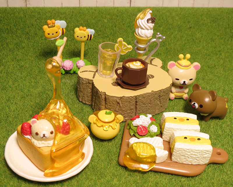 みつばち姿のリラックマがキュートなミニフィギュア！リーメント