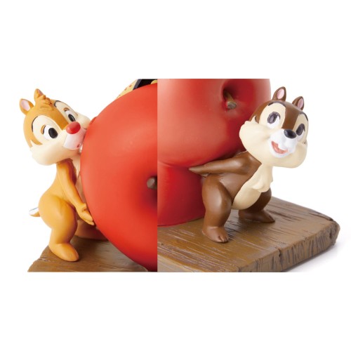 一生懸命りんごを運ぶチップ＆デール！セトクラフト ディズニー