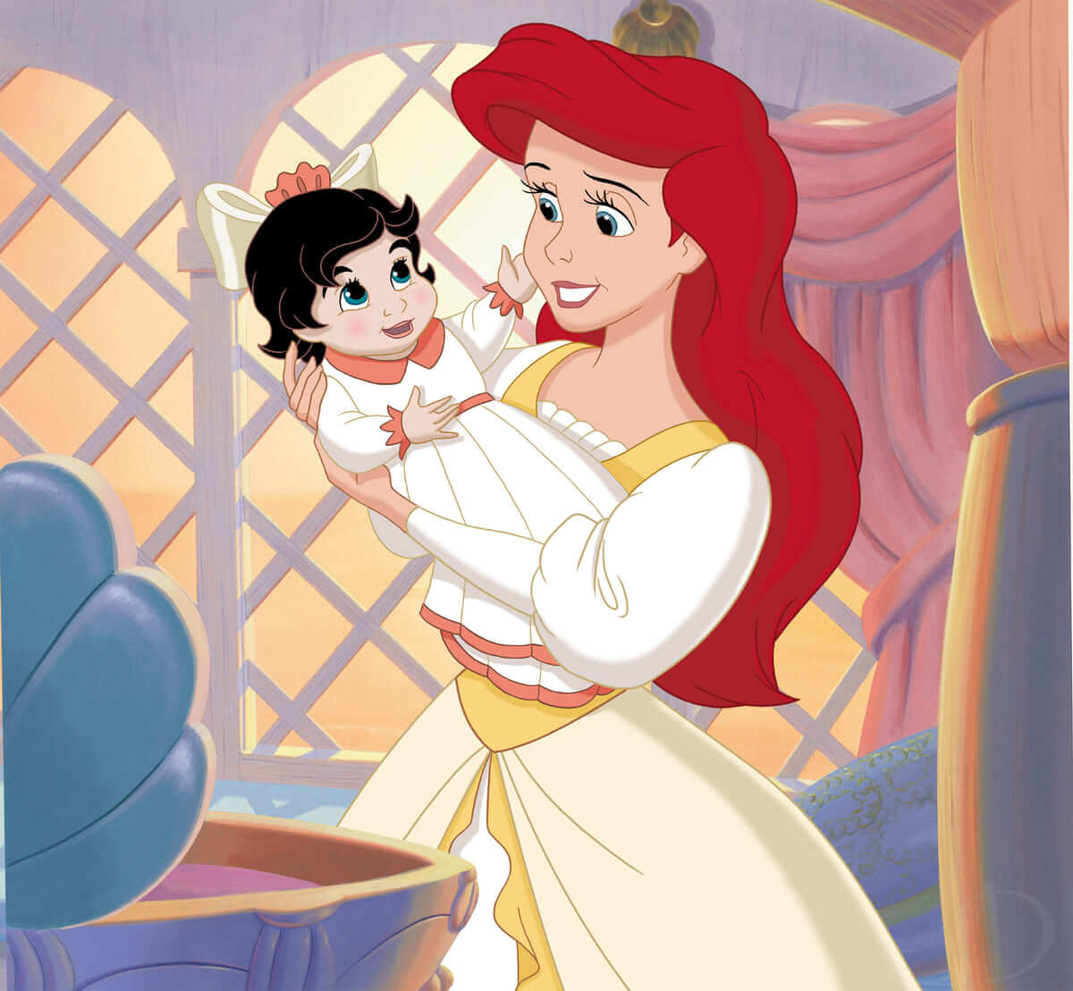 母になったアリエルと娘メロディの成長物語！ディズニー『リトル