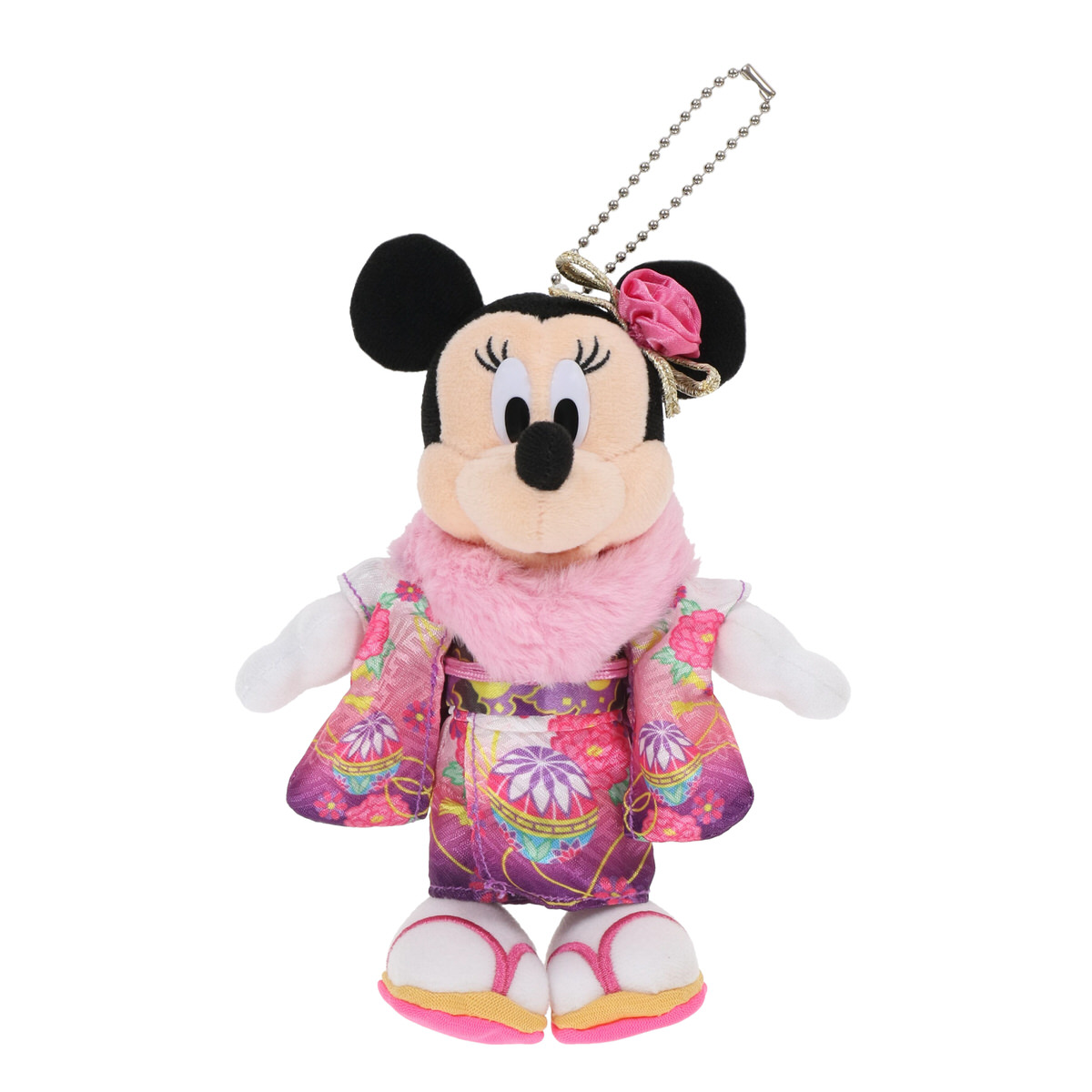 和服姿のぬいぐるみバッジ！“東京ディズニーリゾートのお正月2023