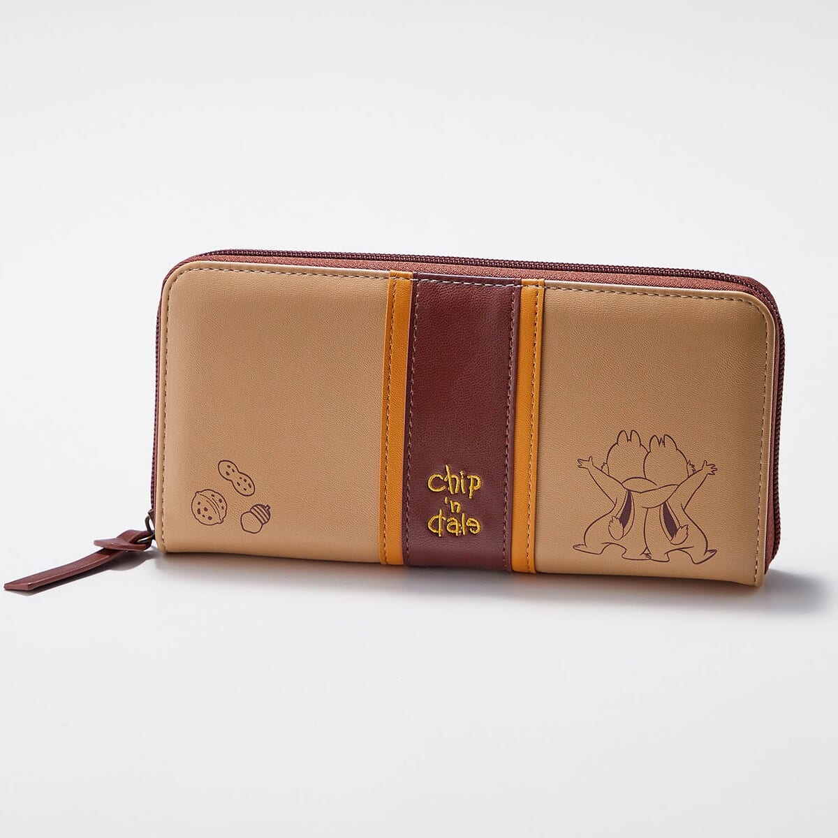 チップ＆デールの背中模様！ベルメゾン ディズニー「長財布」