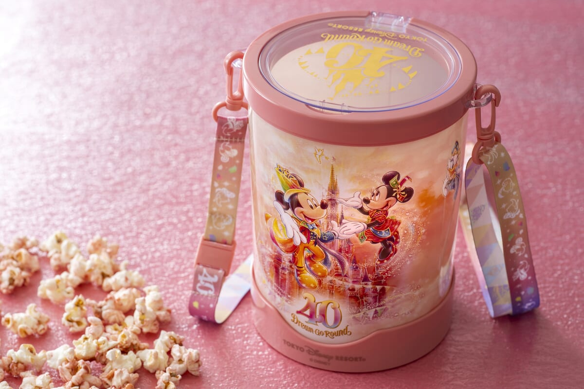 ロゴを投影できるライト付き！東京ディズニーリゾート40周年“ドリーム