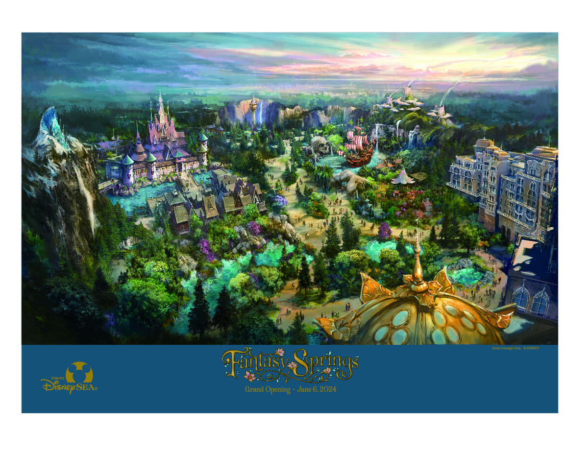 コンセプトスケッチを3か月連続でお届け！東京ディズニーシー