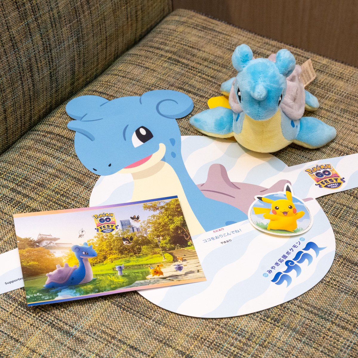 ピカチュウ・イーブイのグリーティングやフォトスポット！ポケモン