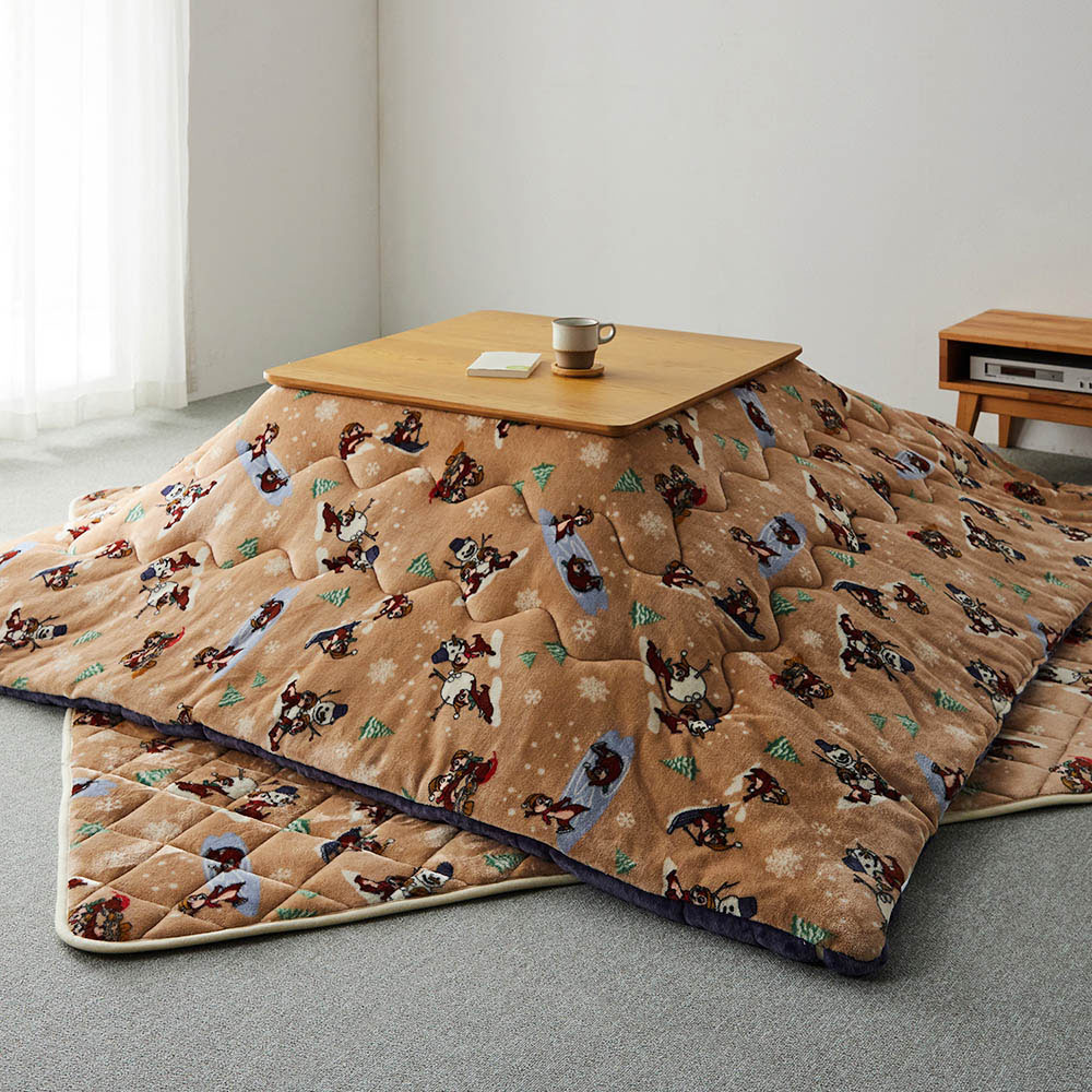 リバーシブルでどちらの面も楽しめるチップ＆デール柄！ベルメゾン