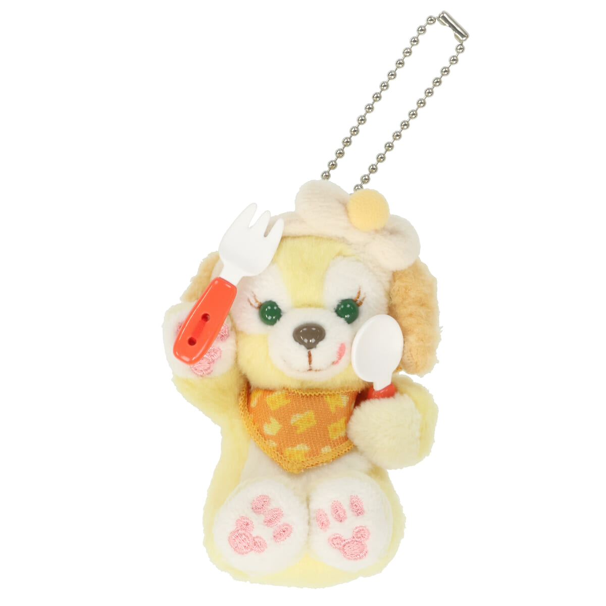 スプーンとフォークを持った食いしん坊スタイル！東京ディズニーシー