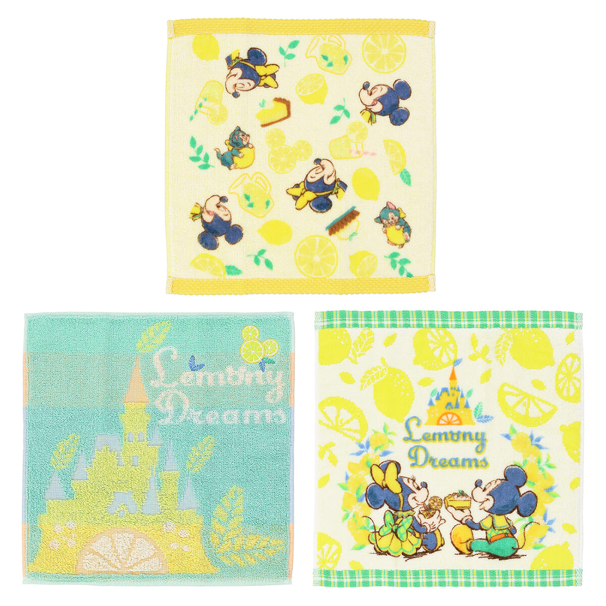 ミッキー＆ミニーと爽やかなレモン柄！東京ディズニーリゾート「Lemony