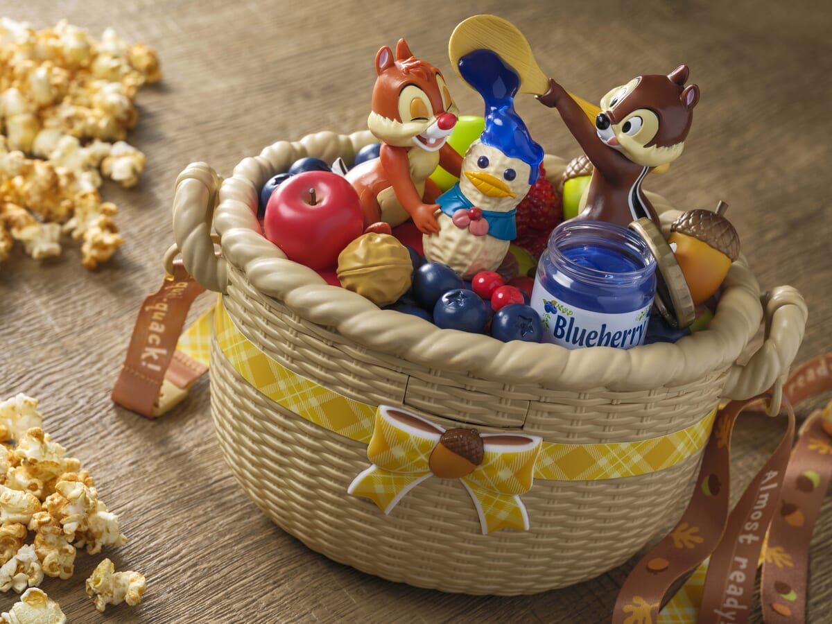 ナッツでできたドナルドがかわいい！東京ディズニーリゾート「チップ