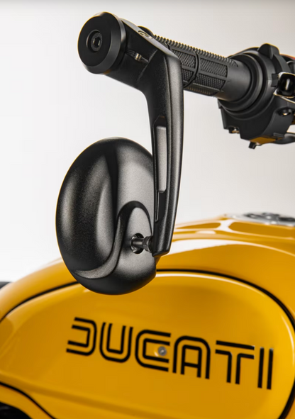 DUCATI ハンドルバー リアビューミラー 右側 左側 Scrambler
