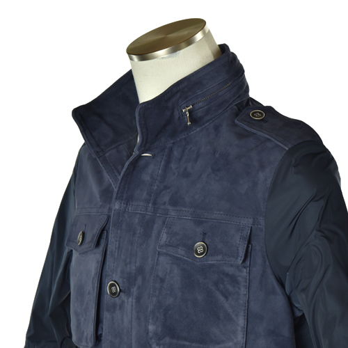 EMMETI ゴートスエード×ポリエステル M-65 ジャケット | DUE blog