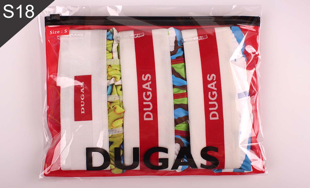 3【S size】DUGAS 3枚セット ボクサーパンツ S18｜メンズアンダー