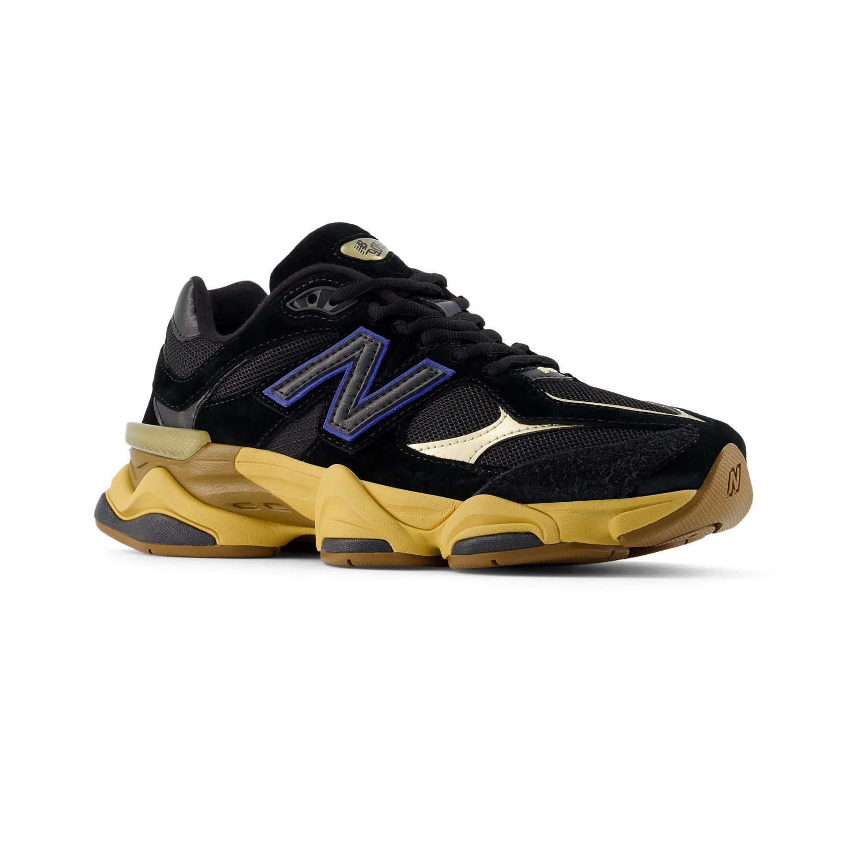 New Balance U9060RE | Black / Dark Brown / Yellow / Royal Blue
