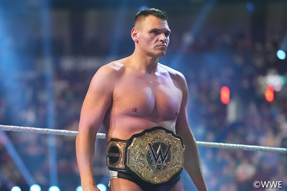 7/13【WWE】ゴールドバーグ引退試合で勝利目前もグンターが世界ヘビー