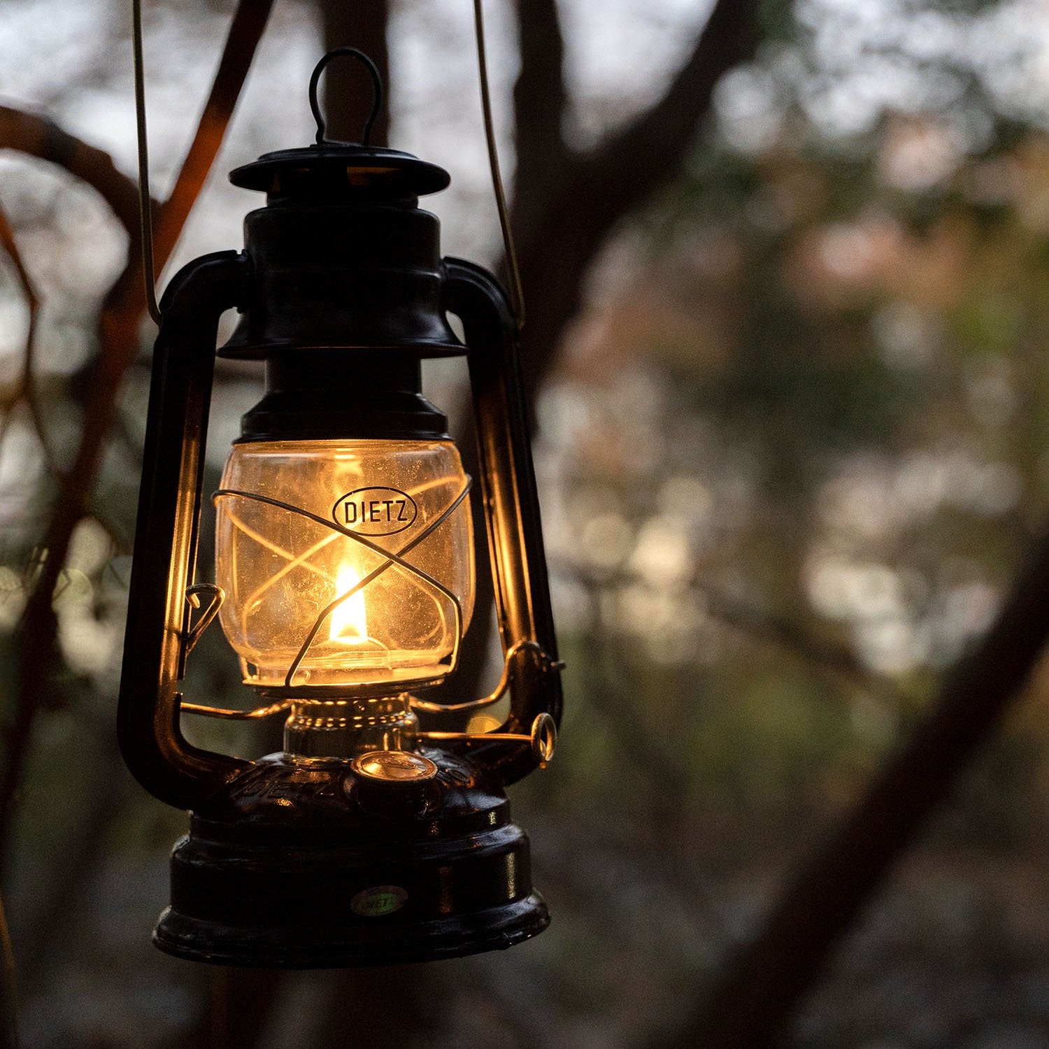 DIETZ Hurricane Lantern デイツ ハリケーンランタン D76黒金 オイル