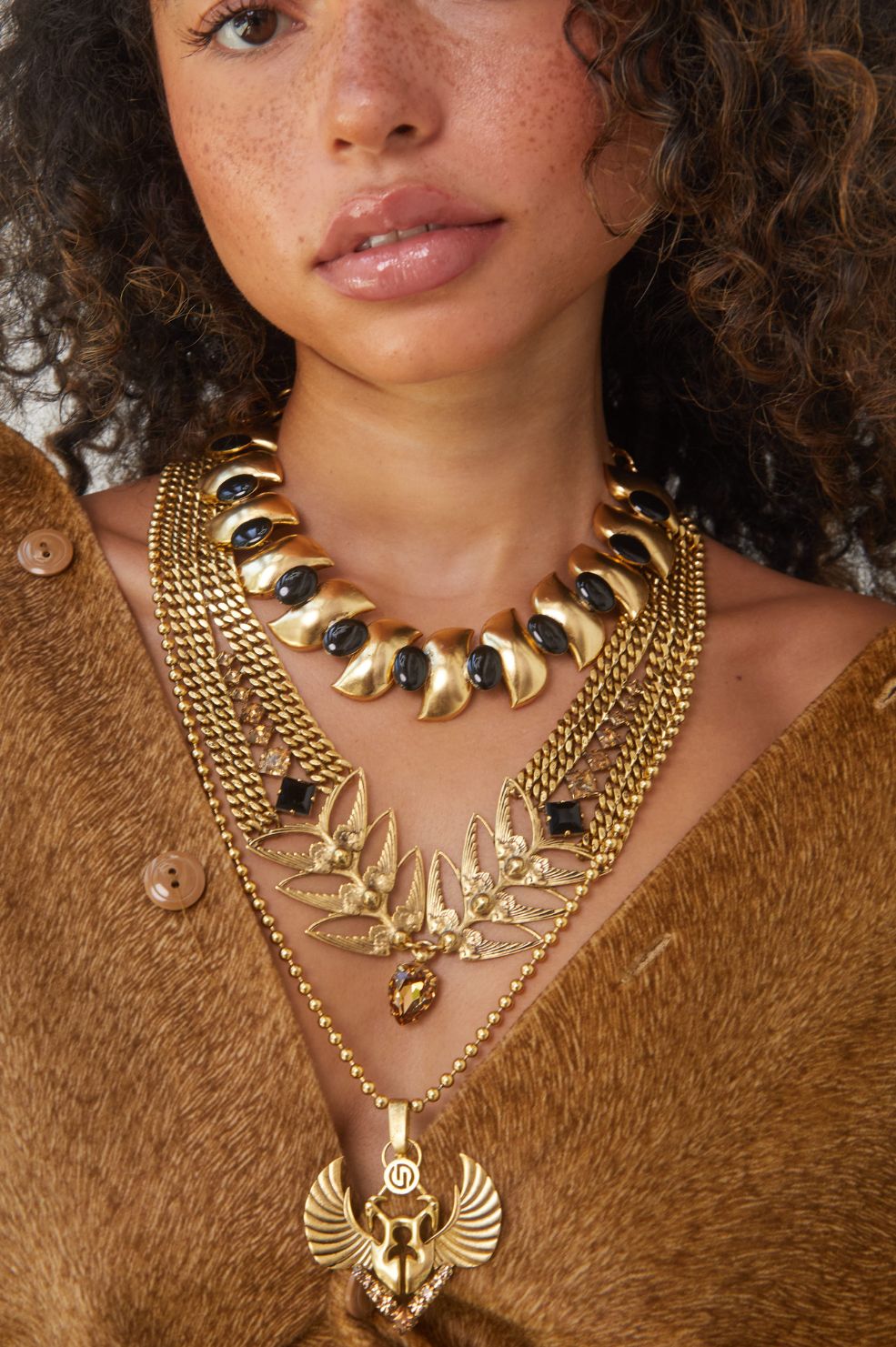 DYLANLEX Chain Necklace | 18k Gold Plated | Layerable | Vintage