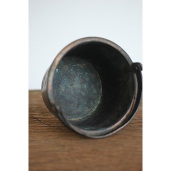 仏教美術 仏具 倣 閼伽桶 あかおけ M143｜骨董店 のびる 古美術 骨董