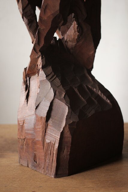 田中坦三 木端彫刻 X229｜骨董店 のびる 古美術 骨董 和風建具 蔵戸