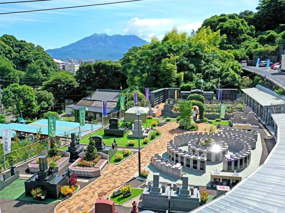 新生田上霊園中央霊場(鹿児島県鹿児島市)【樹木葬なび】