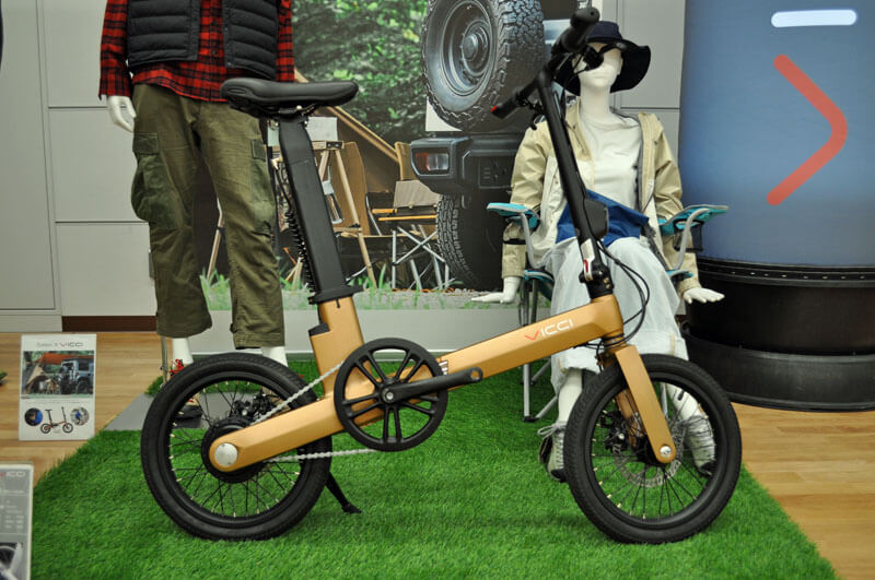 ヴィチの折りたたみeバイク「V-01」 | e-Bike Japan