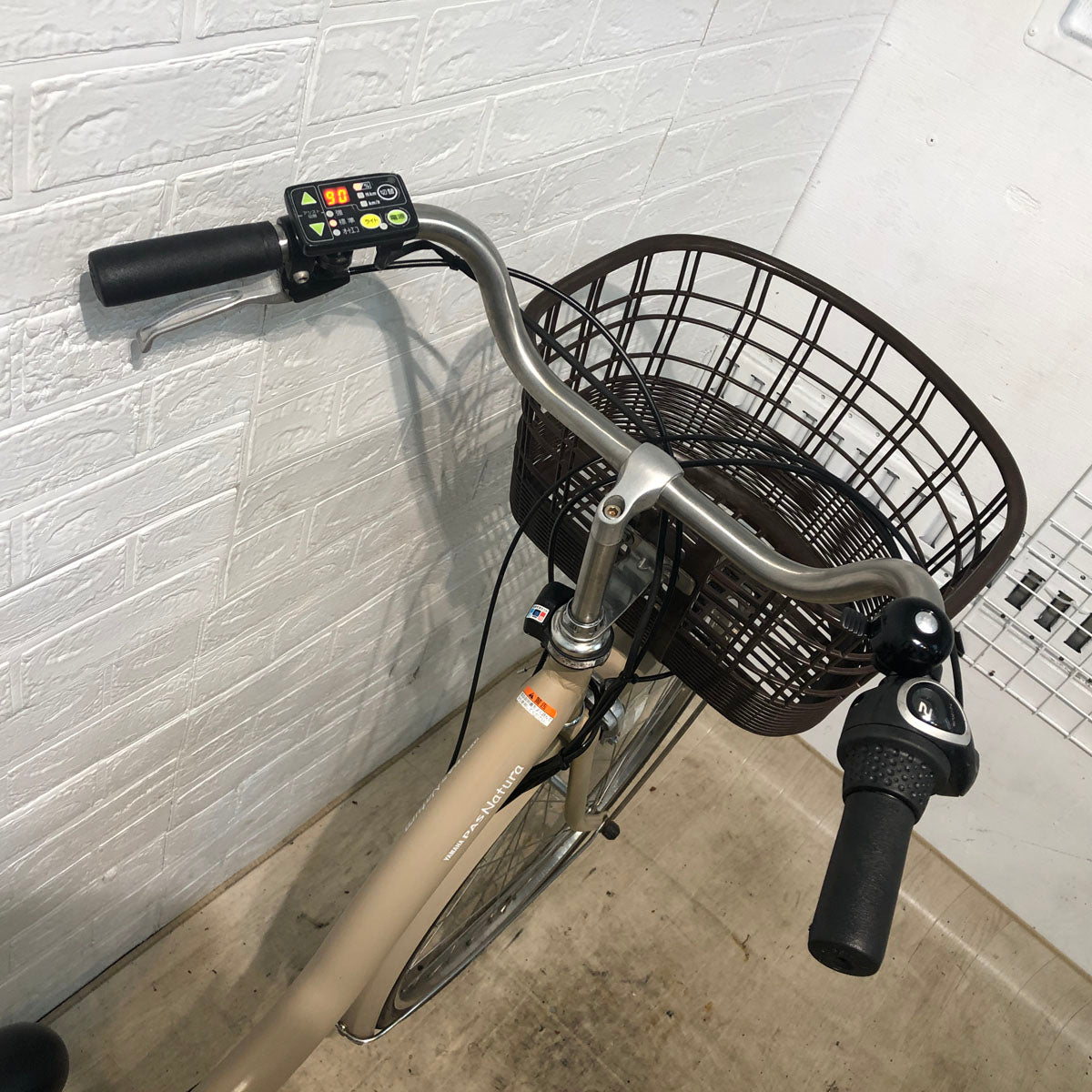 電動自転車 ヤマハ PAS ナチュラ L DX ベージュ 26インチ YV069 【中古