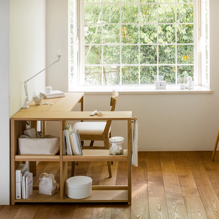 書棚 オープンタイプ 幅90cm QS3086 ピュアオーク 通販 | 【公式