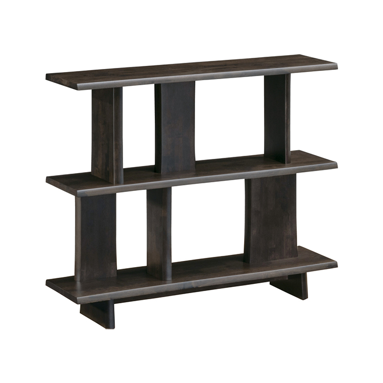 ルスカ】 キュリオシェルフ（2段） HR3602 ダスクブラウン 通販