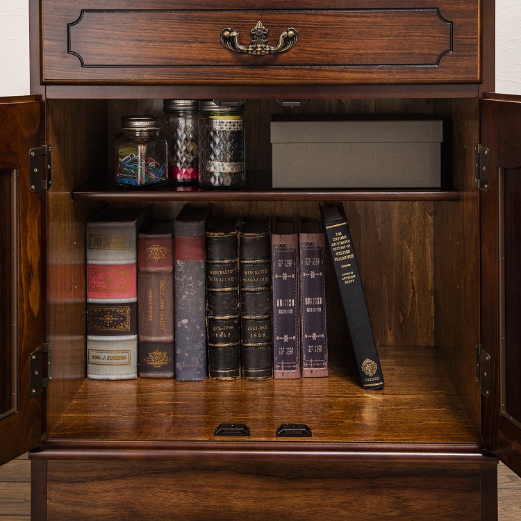 キャビネット 幅60cm QC1905 コロニアルウォールナット 通販 | 【公式