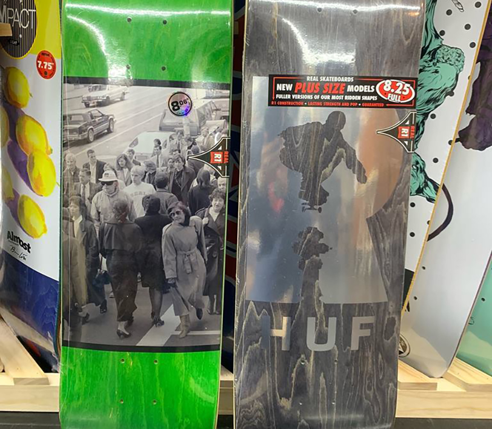 HUF x REAL SKEATEBOARDS コラボデッキ入荷！ | EKL SKATE PARK