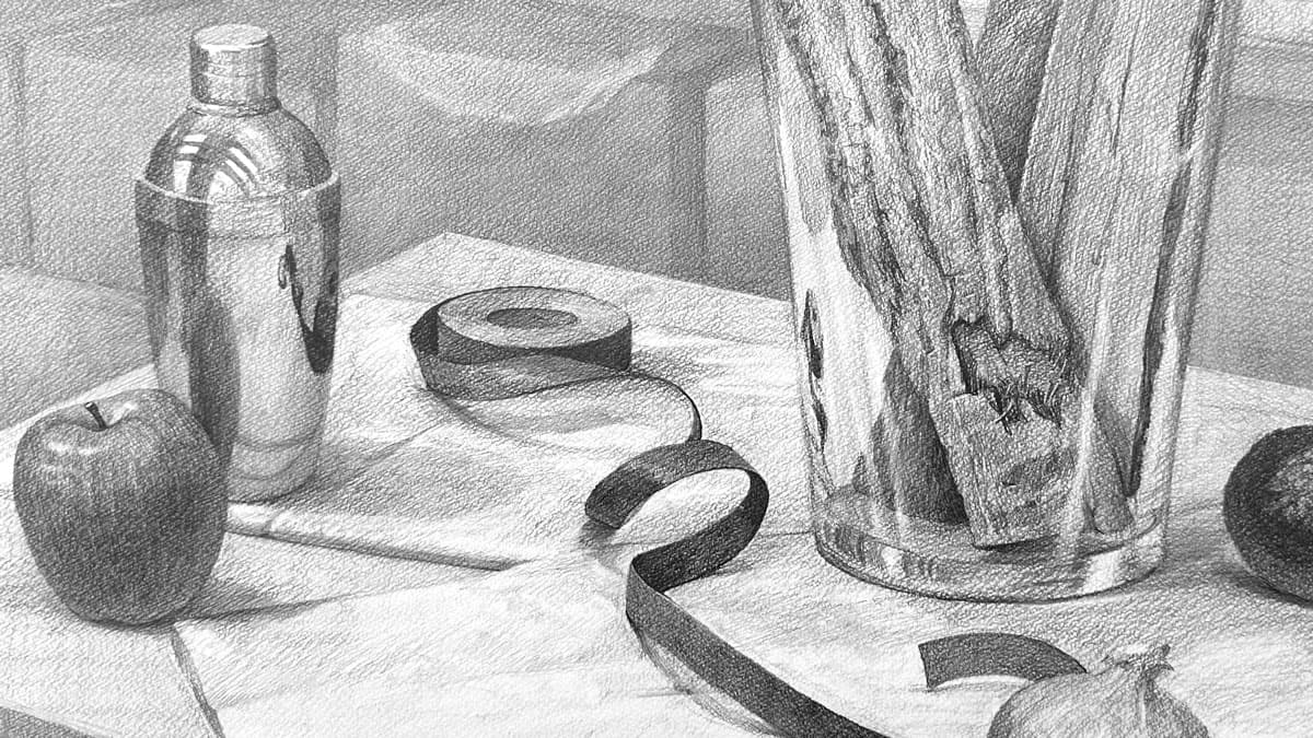 パース｜デッサンの遠近法・空間表現を知り形の狂いを見つけよう