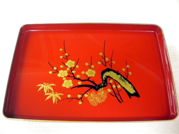 2202】屠蘇器 洗朱 枠足 松竹梅