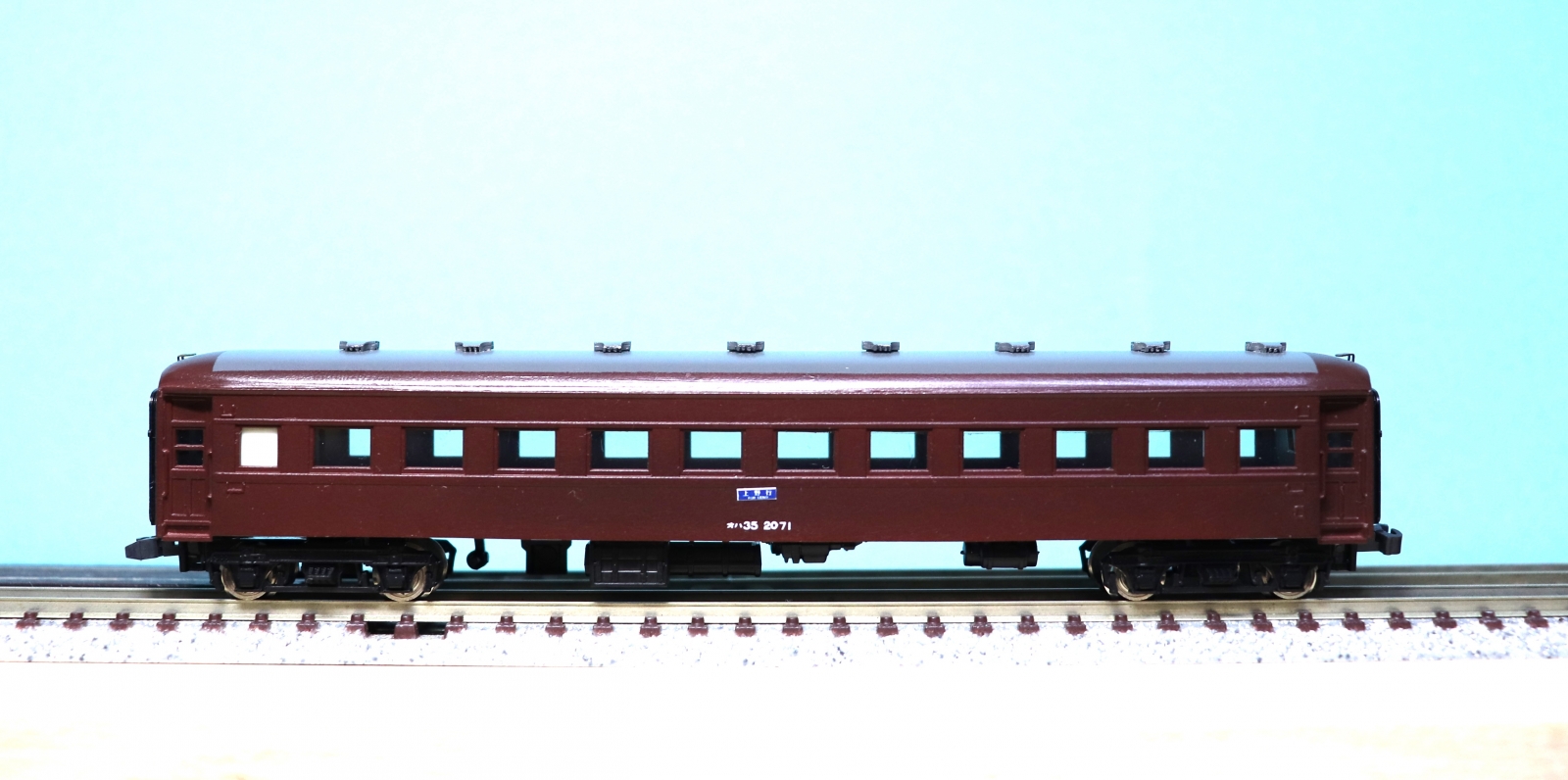 張上屋根のオハ35: 鉄道模型FAN