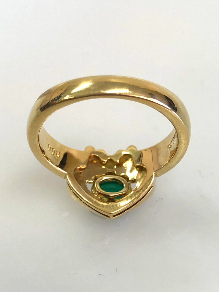 K18 エメラルド リング – 株式会社フイッシュランド エコジェイ