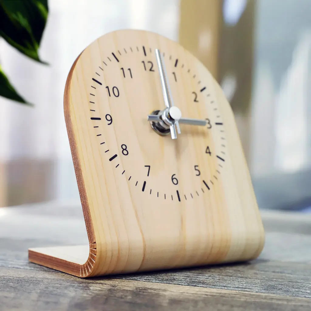 L時計 | ノベルティや記念品でSDGsに間伐材、木製グッズのWood+