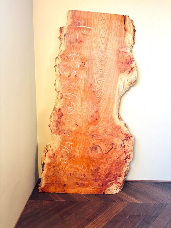 希少な瘤杢のケヤキ一枚板テーブルがついに入荷！ | エコロキア