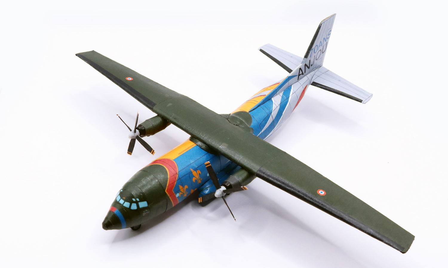 1/100 Transall C-160 French Air Force 70th Anniversary - Paper