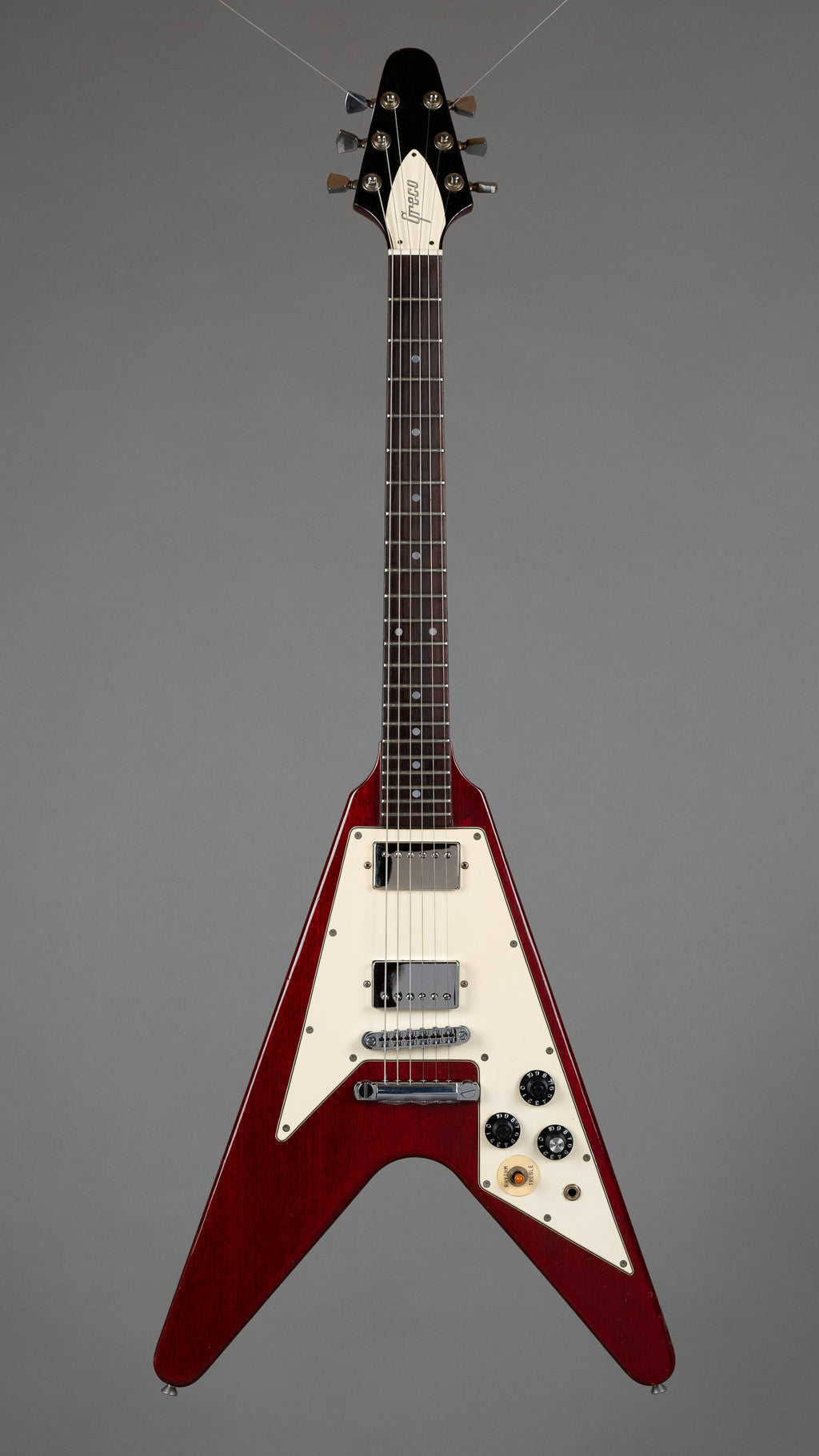 1978 Greco FV-600 Flying V (Japan, Cherry, HSC)