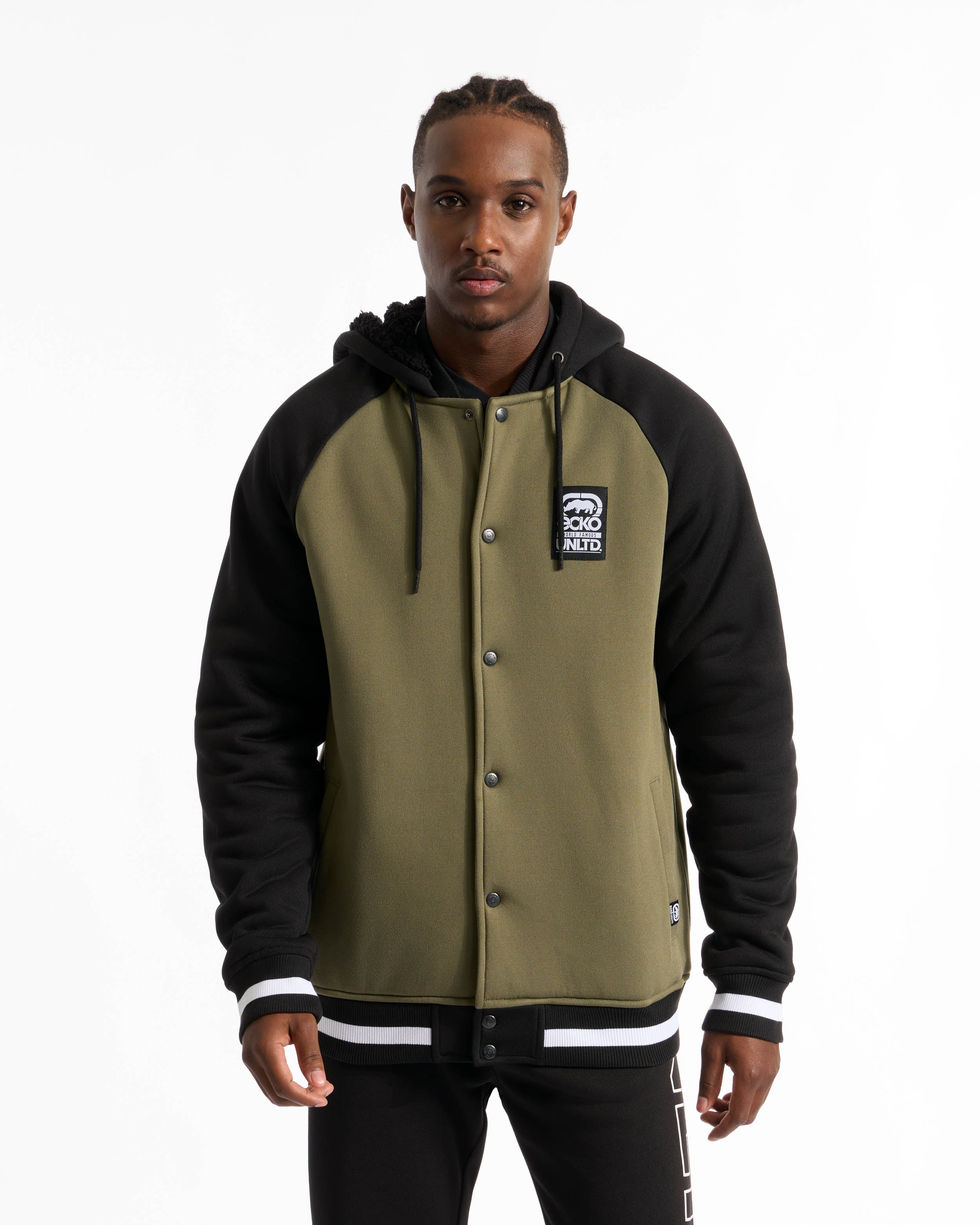Baseball Sherpa Varsity Jacket – ECKO UNLTD