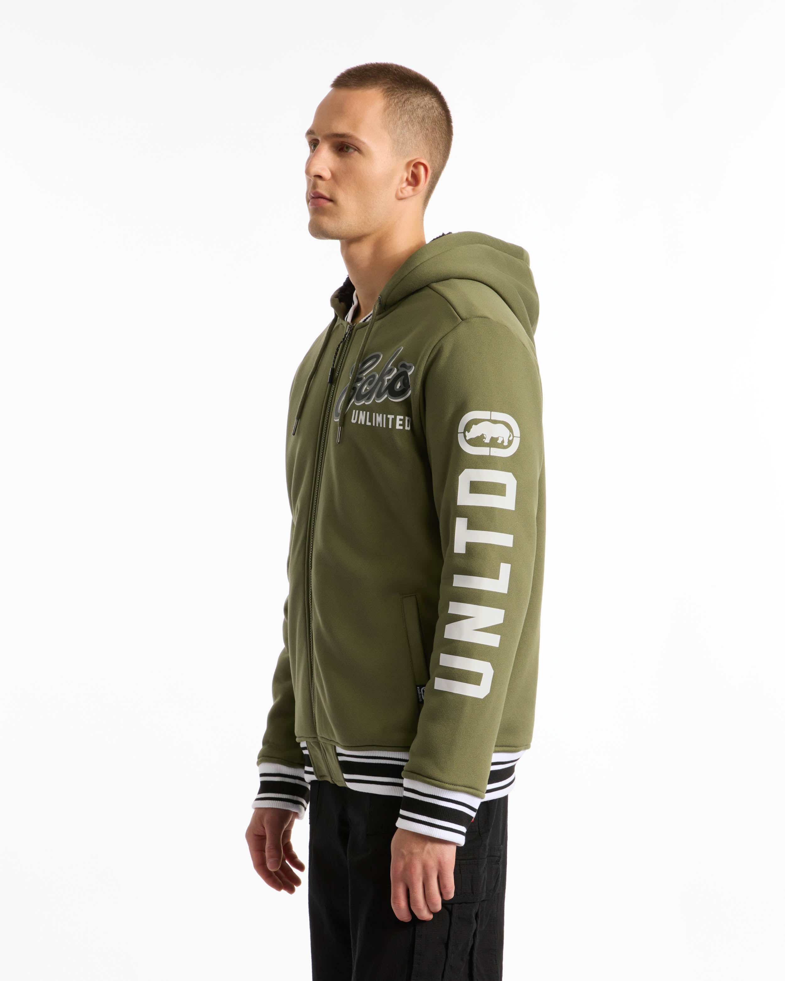 Custom Sherpa Varsity Jacket – ECKO UNLTD