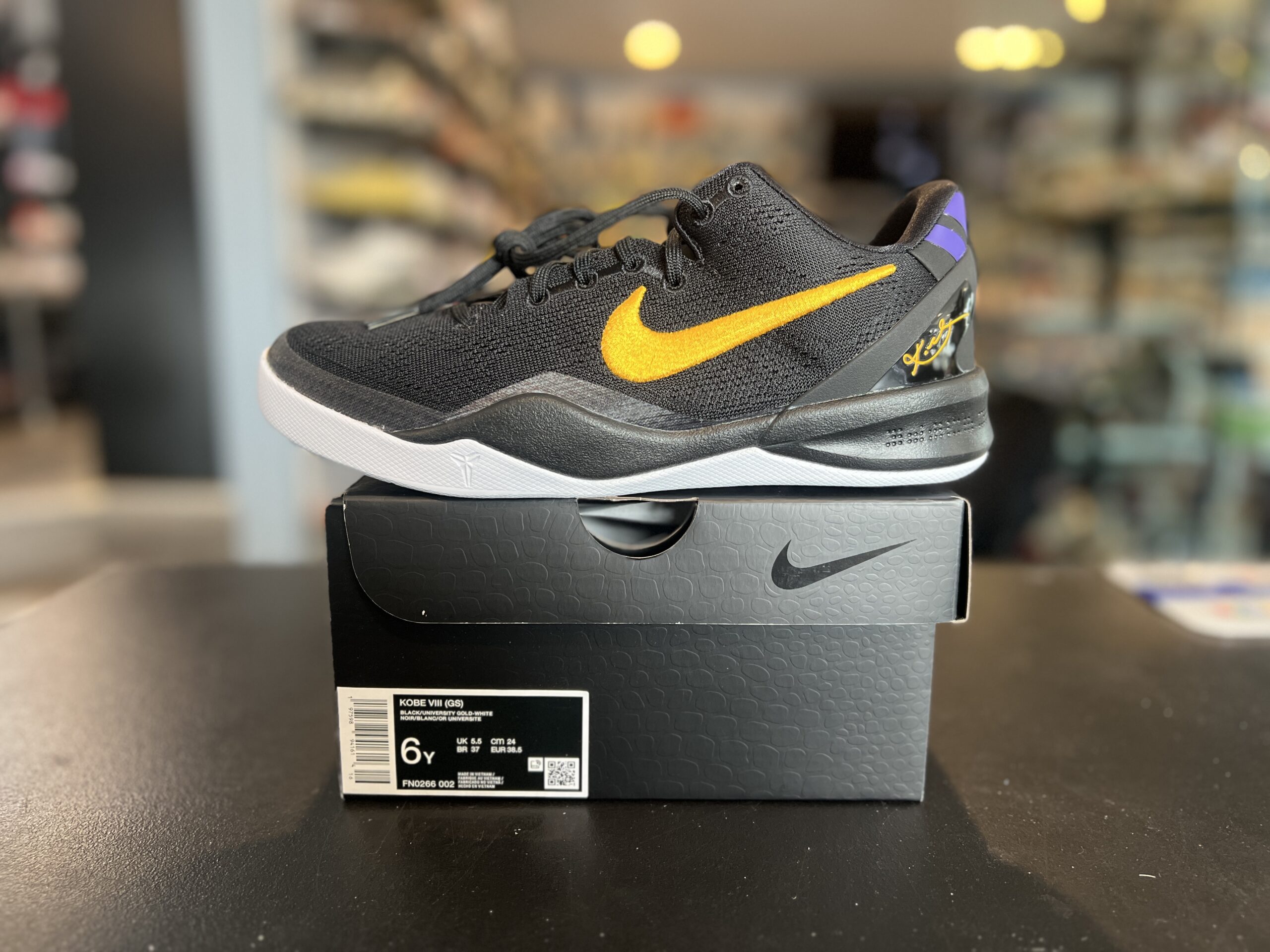 Nike Kobe 8 Lakers Away Size 6Y | eBay