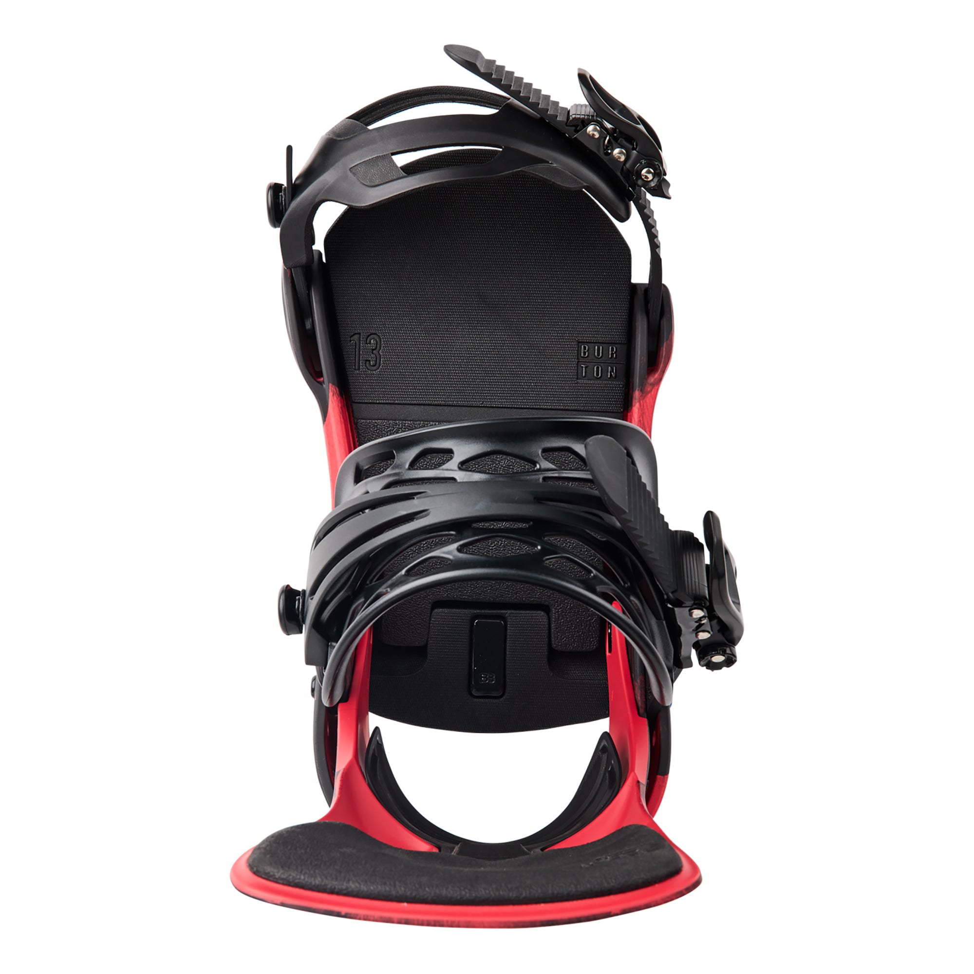 Burton Men's Cartel X Re:Flex Snowboard Bindings Black/Red