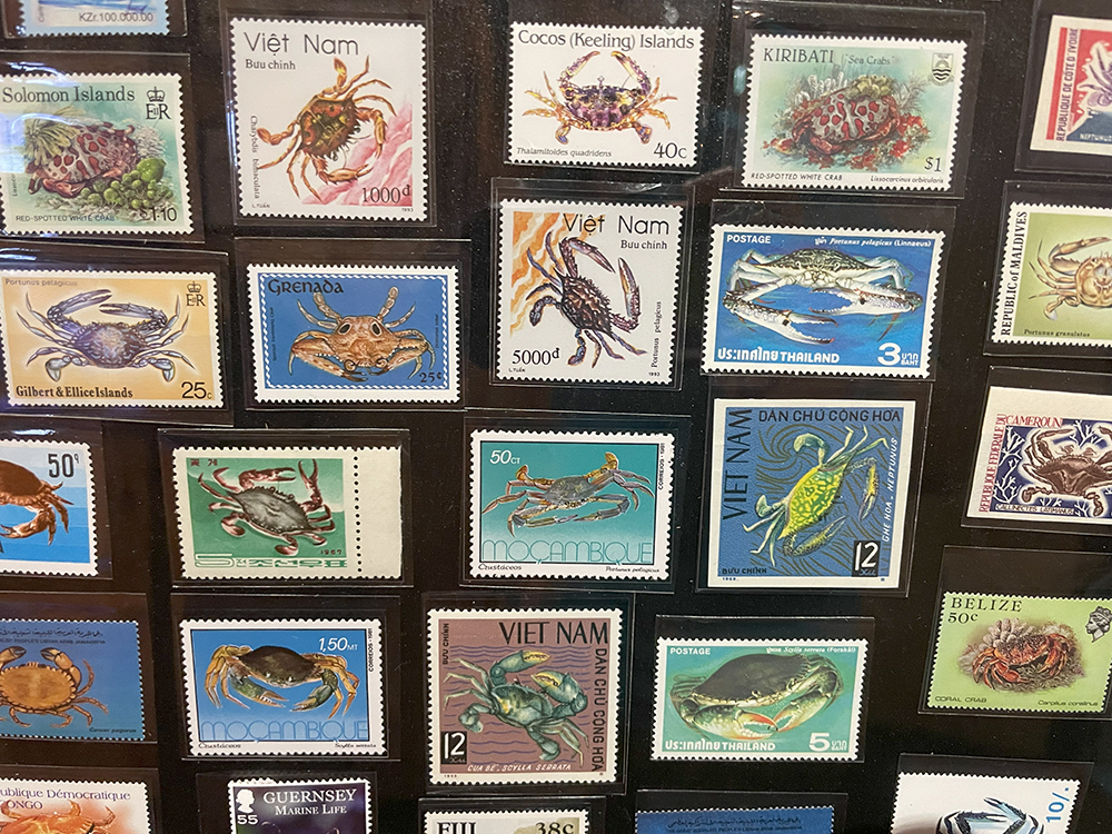 世界の切手コレクション ～切手になった甲殻類 生出英朗コレクション
