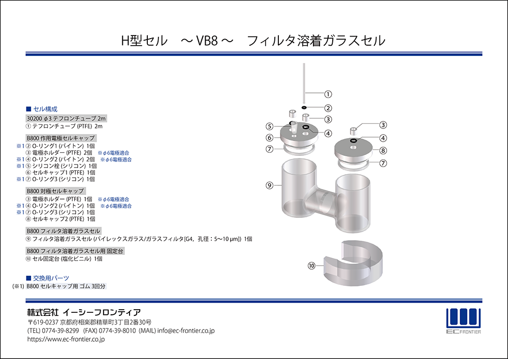 H型セル VB8｜株式会社イーシーフロンティア - EC FRONTIER CO., LTD