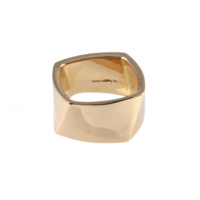 中古] ティファニー フランクゲーリー トルク ワイドリング J346293