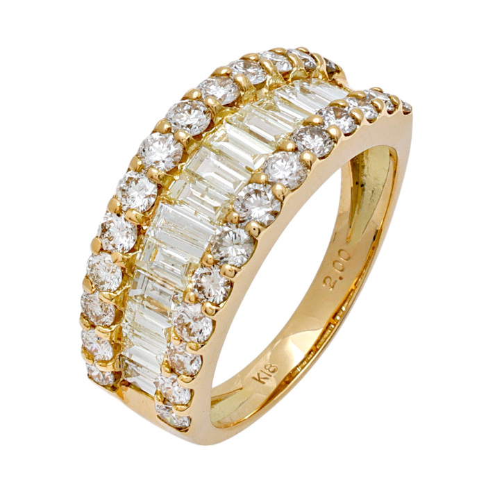 yuki-ko-uichi95.ダイヤモンド K18 リング ゆきざき K18ダイヤモンドリング