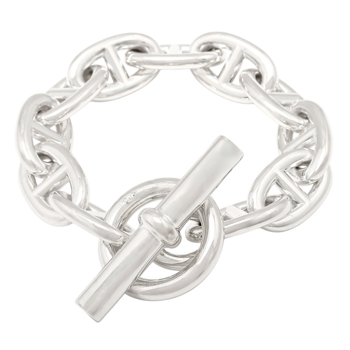 未使用] エルメス シェーヌダンクル TGM 11コマ H101995B ブレスレット