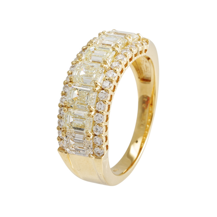 K18イエローゴールド ダイヤモンド リング J423498 | ユキザキセレクト