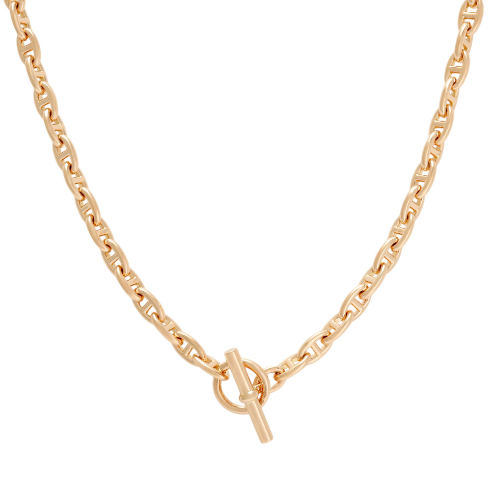 未使用] エルメス シェーヌダンクル TPM 62コマ J417922 ネックレス