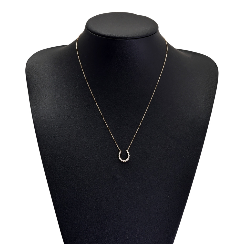 K18イエローゴールド ダイヤモンド ネックレス J427113 | ユキザキ