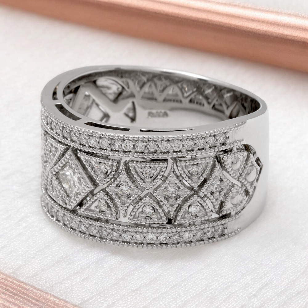 プラチナ900 ダイヤモンド リング J290147 | ユキザキセレクトジュエリー