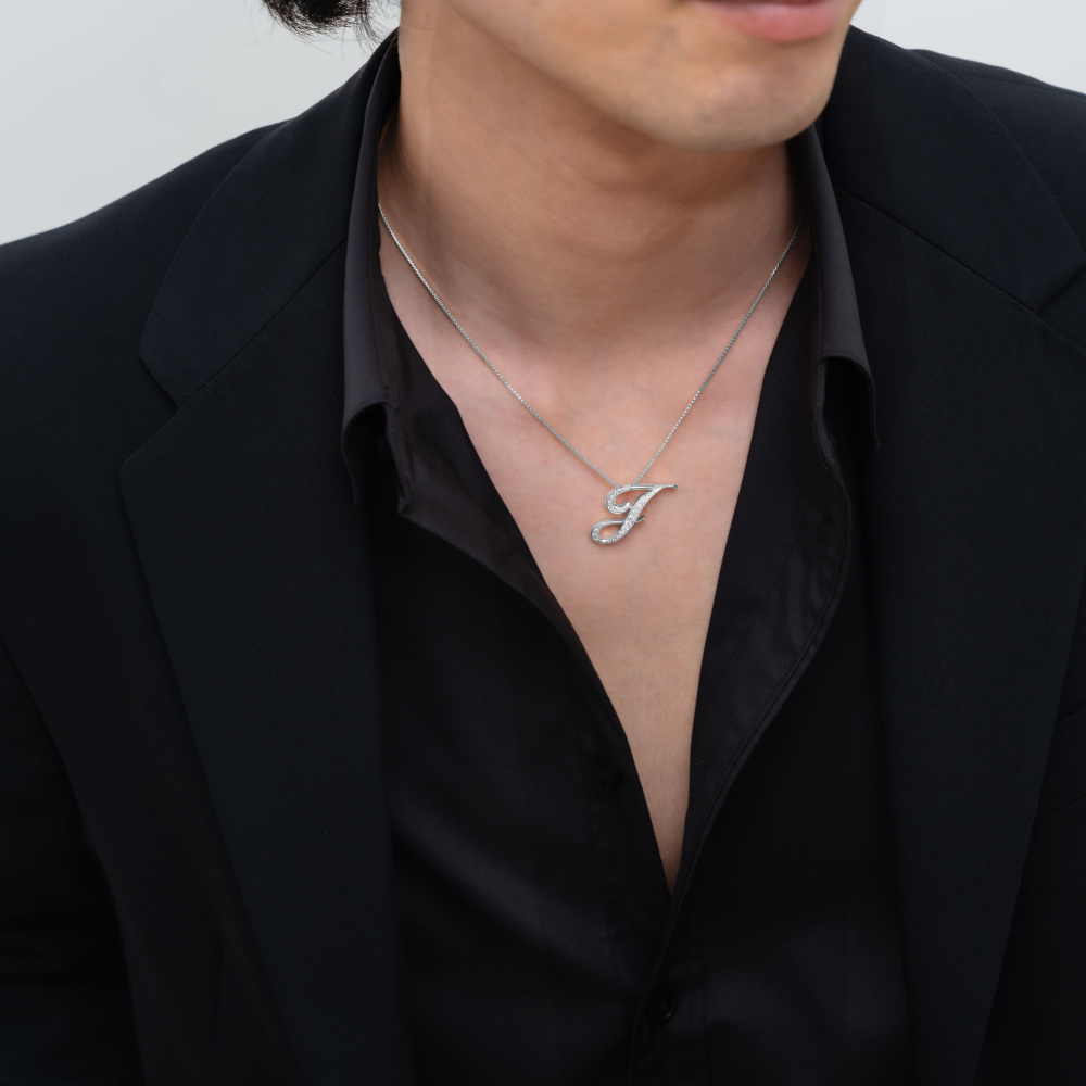 中古] ユキザキ アルファ イニシャルペンダントトップ【J】Mサイズ